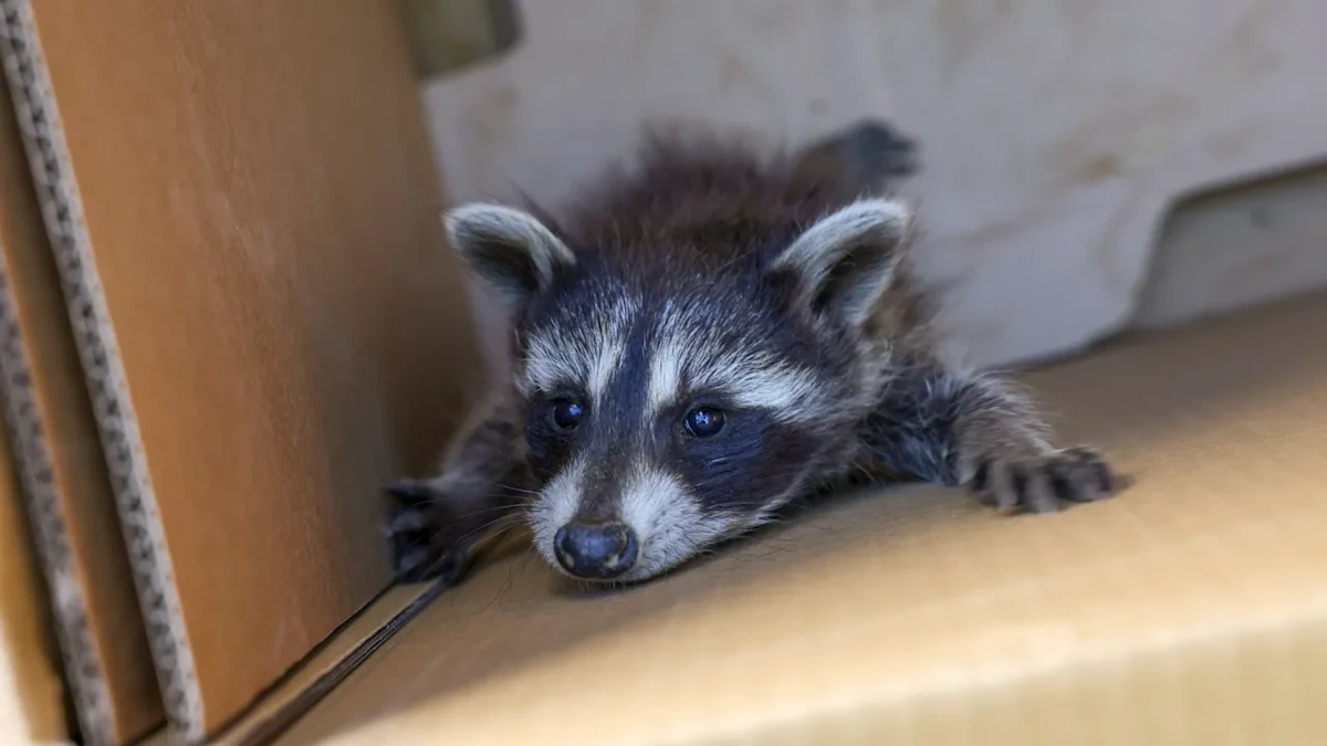 Solingen (NRW): Waschbärbabys wurden gerettet, um getötet zu werden