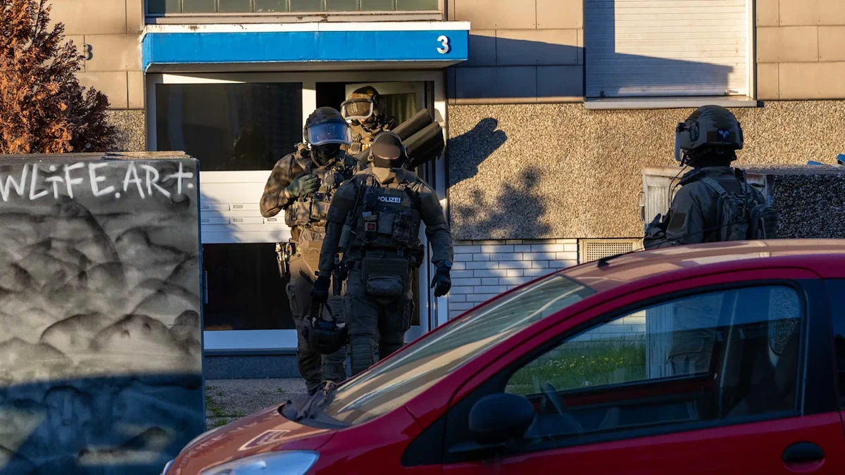 Rocker-Razzia in Gelsenkirchen: SEK holt mutmaßlichen Waffenhändler aus dem Bett