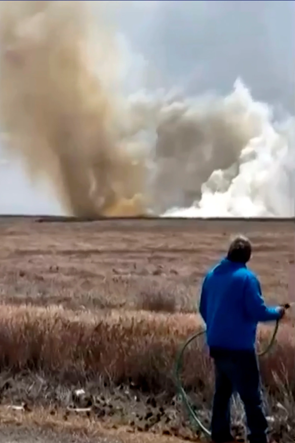 Two military jets collide in mid-air in front of shocked spectators during Idaho air show