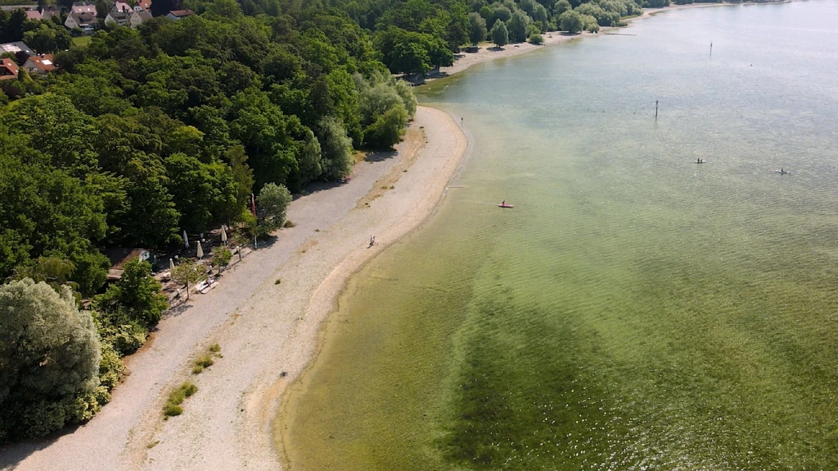 Wassermangel: Deutschlands bekanntester See trocken wie seit 50 Jahren nicht