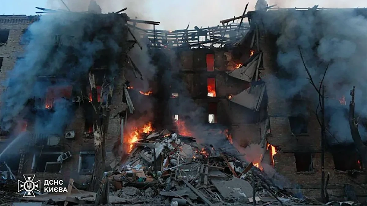 Ukraine-Krieg: Heftiger Angriff auf Kiew! Angst vor Oreschnik-Rakete