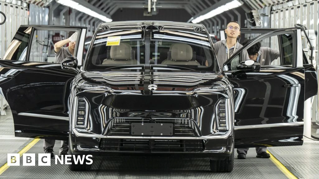 The world's carmakers are struggling to compete with China