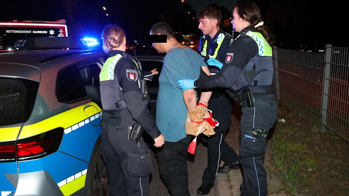 Tatverdächtiger „psychisch auffällig“ – festgenommen!: Messer-Toter in Hamburg-Osdorf
