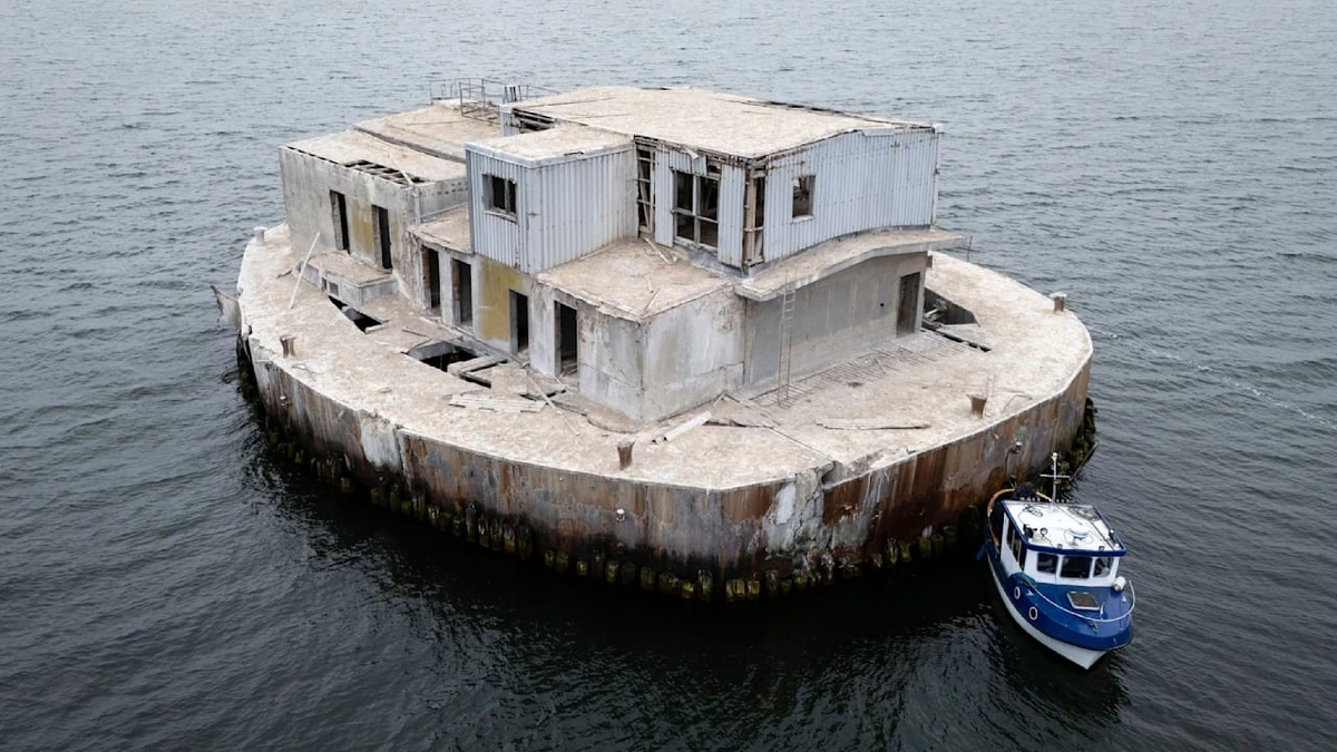 Aus Möwen-Klo in der Ostsee soll eine Nobel-Insel werden: Erste Bilder