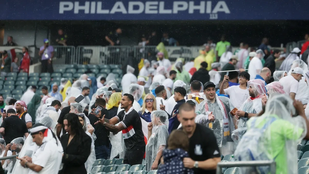 Unwetter Philadelphia unterbricht WM-Spiel: Fans und Tom Bartels evakuiert