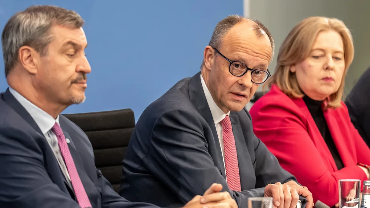 Union fällt auf kritische Marke: Abstand noch größer! Schock-Umfrage für Merz und Söder