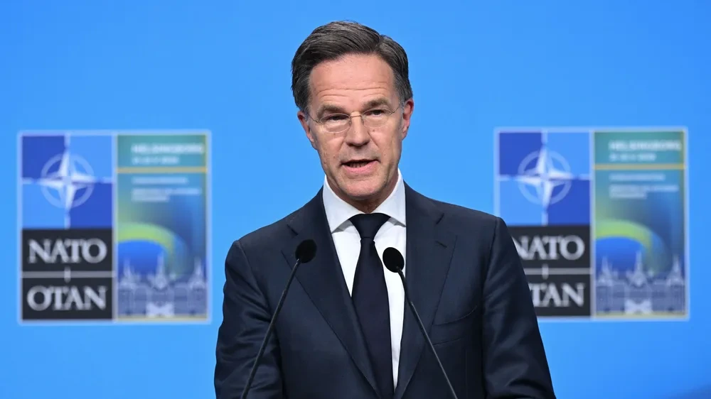 Generalsekretär Mark Rutte besucht mit Nato-Nordatlantikrat Kyjiw
