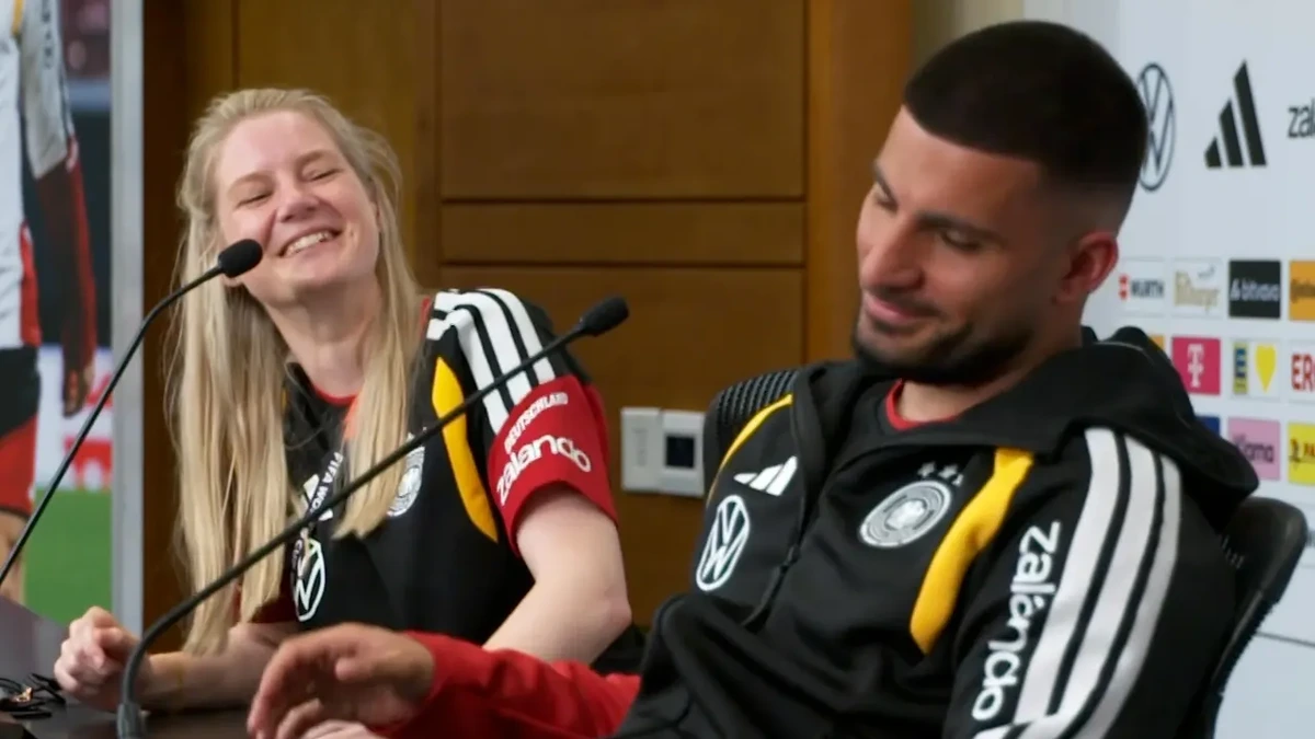 Wegen Undavs „Freigang“: DFB-Pressesprecherin mit Mega-Lacher!