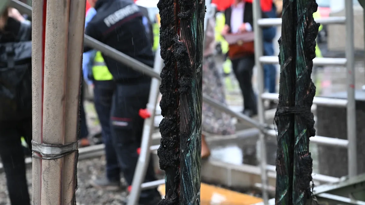 Brandanschlag auf Umspannwerk: Terror-Fahnder ermitteln nach Stromausfall in Reutlingen
