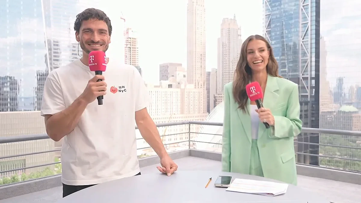 Haben Sie es mitbekommen?: Hummels kopiert Matthäus live im TV