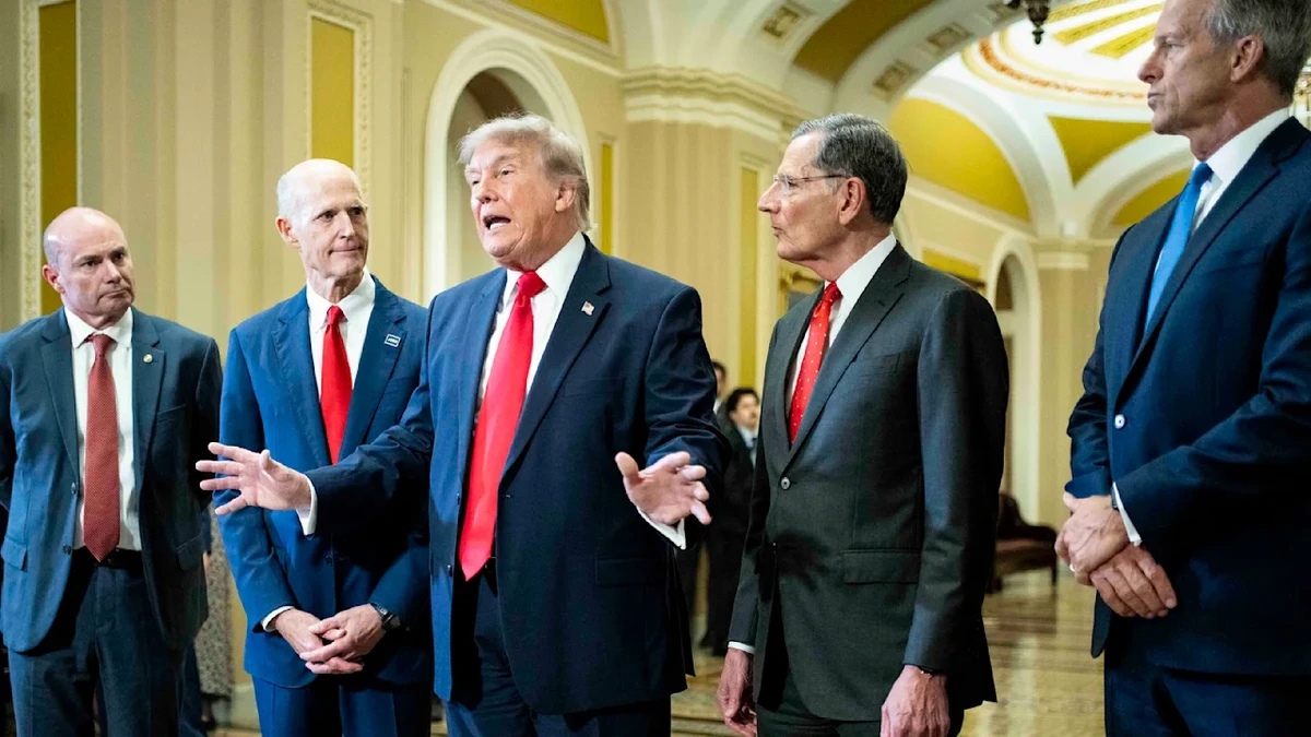 Trump liefert sich Schrei-Duell im Kapitol: Streit unter Republikanern kocht hoch