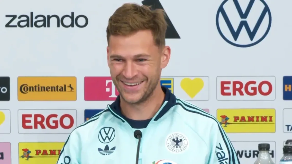 Lautstarkes Gelächter: Frecher Kimmich-Spruch an ALLE Reporter!