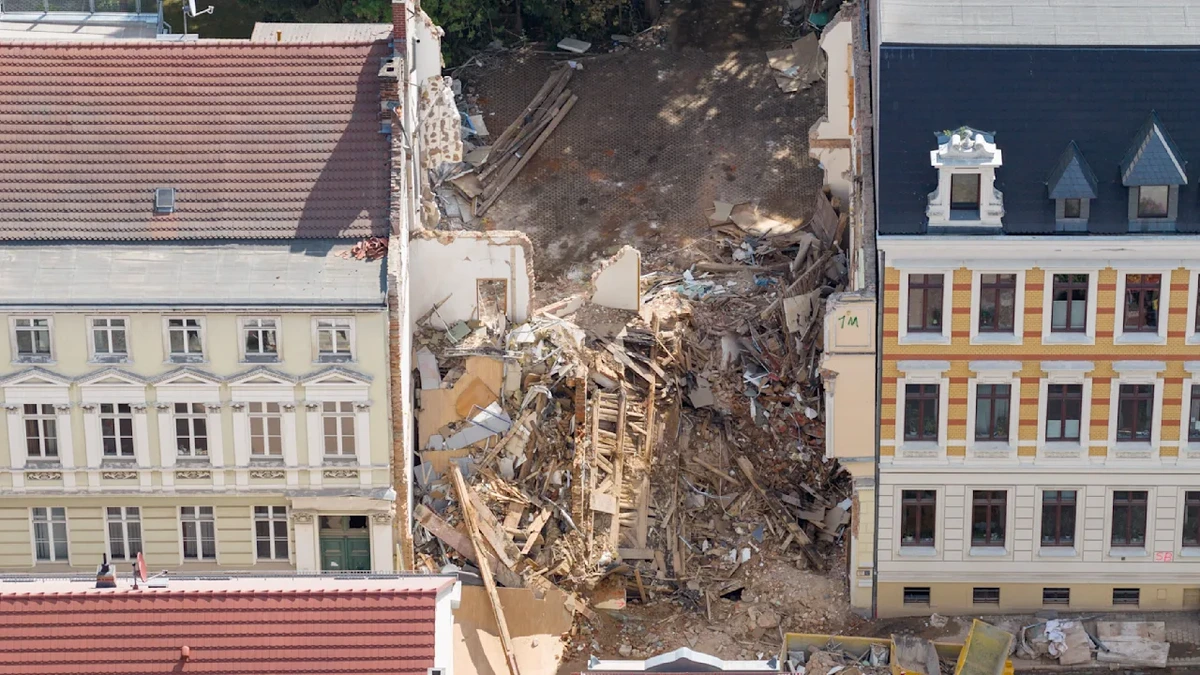 Nach Hauseinsturz mit drei Toten in Görlitz: Zwei Diebe festgenommen