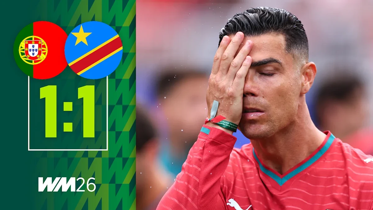 Kongo schockt CR7: Portugals WM-Blamage