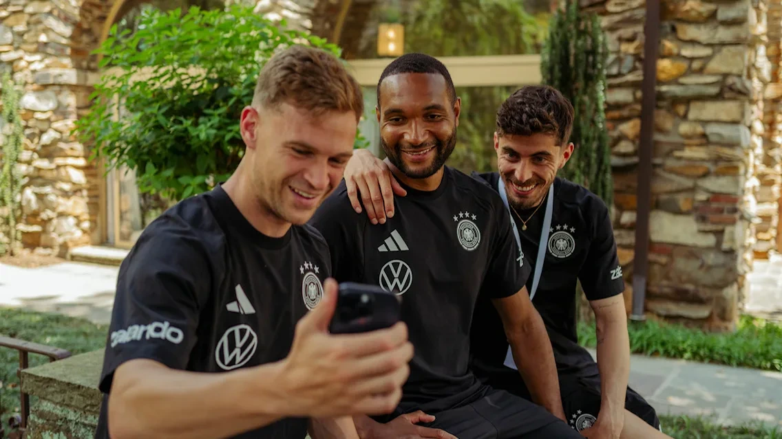 WM 2026: Was Merz den DFB-Stars hier sagt