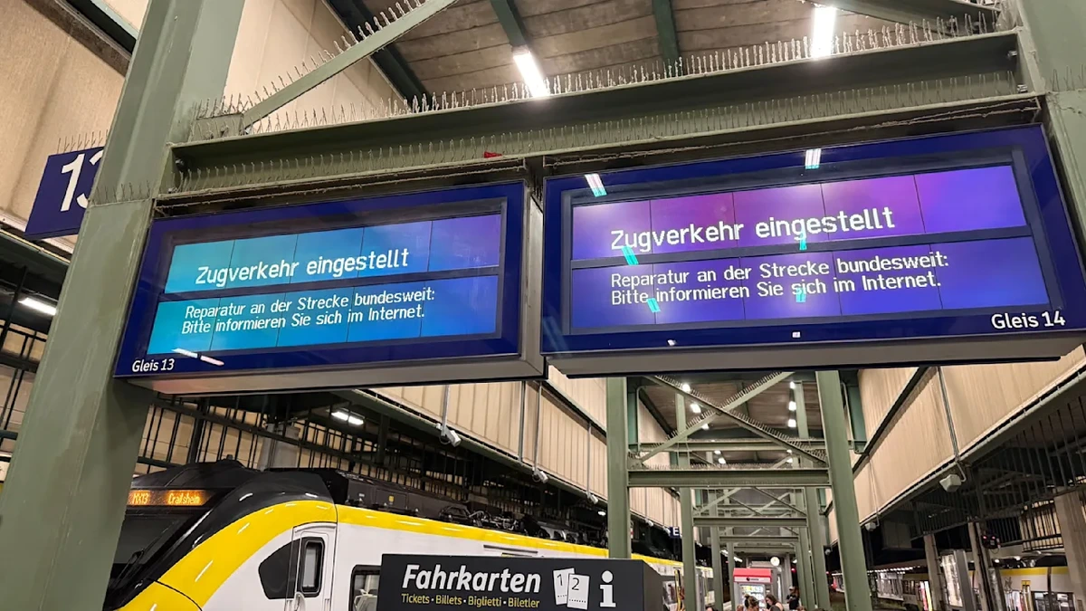 Alle Infos jetzt im Live-Ticker: Funkstörung bei der Deutschen Bahn