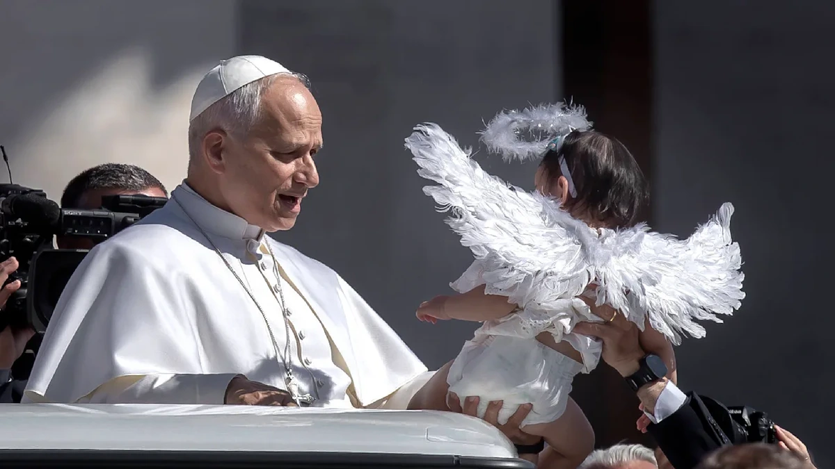 Papst Leo XIV. auf Wolke sieben: Der Himmel hat ihm einen Engel geschickt!