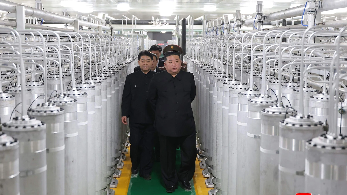 Foto’s uit nucleair complex op geheime locatie: Kim Jong-un vindt tijd rijp voor ’grotere plannen’ met kernarsenaal