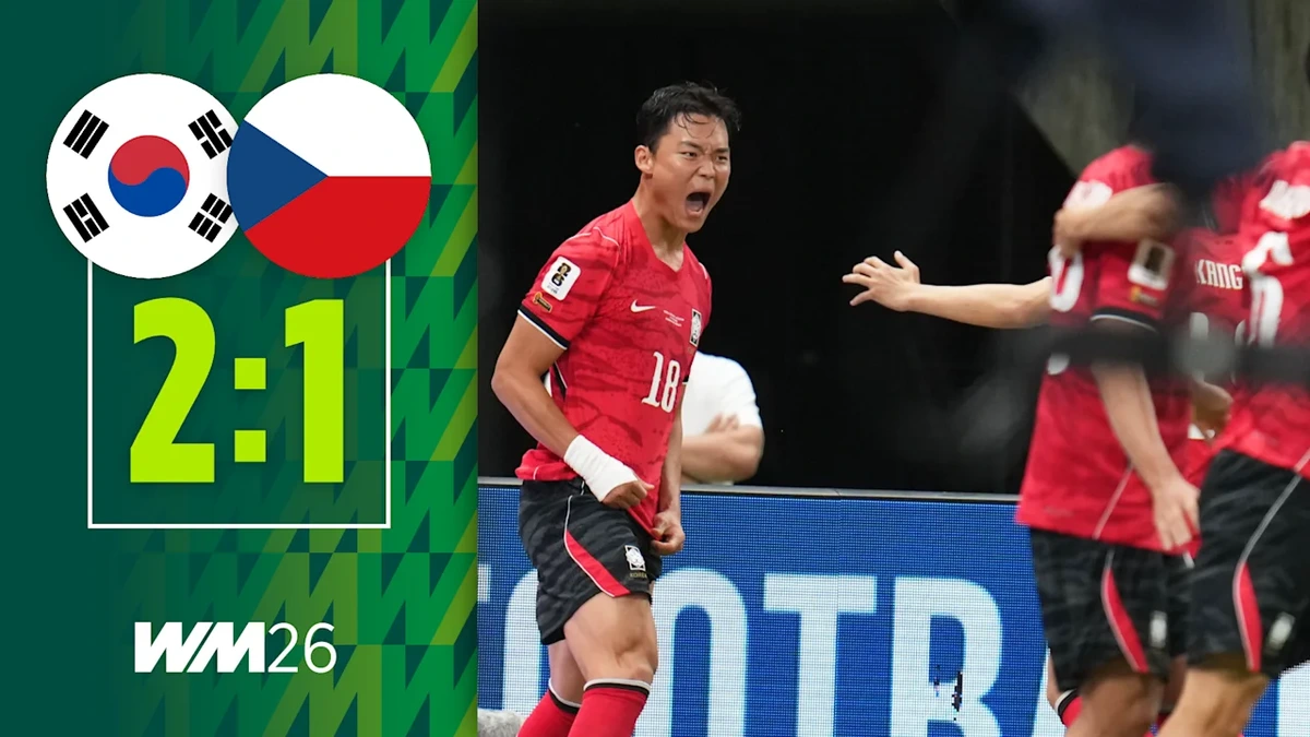Heute Nacht verpasst? Verrückte 153 Sekunden bei Südkorea-Sieg