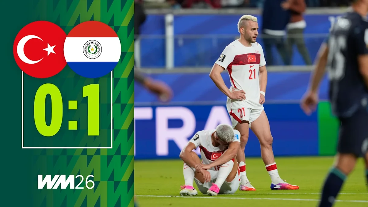 Tränen-Aus bei der WM: Das ganze Türkei-Drama im Video