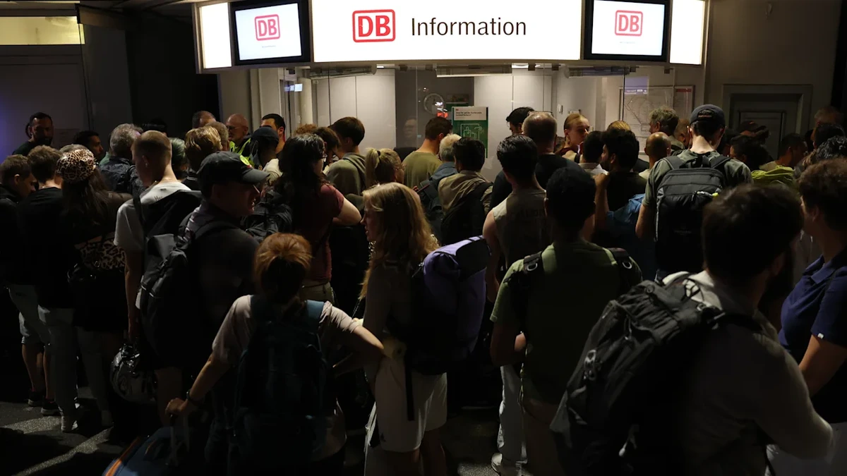Bahn-Chaos um Mitternacht: So ächzte Deutschland unter dem Bahn-Total-Stillstand