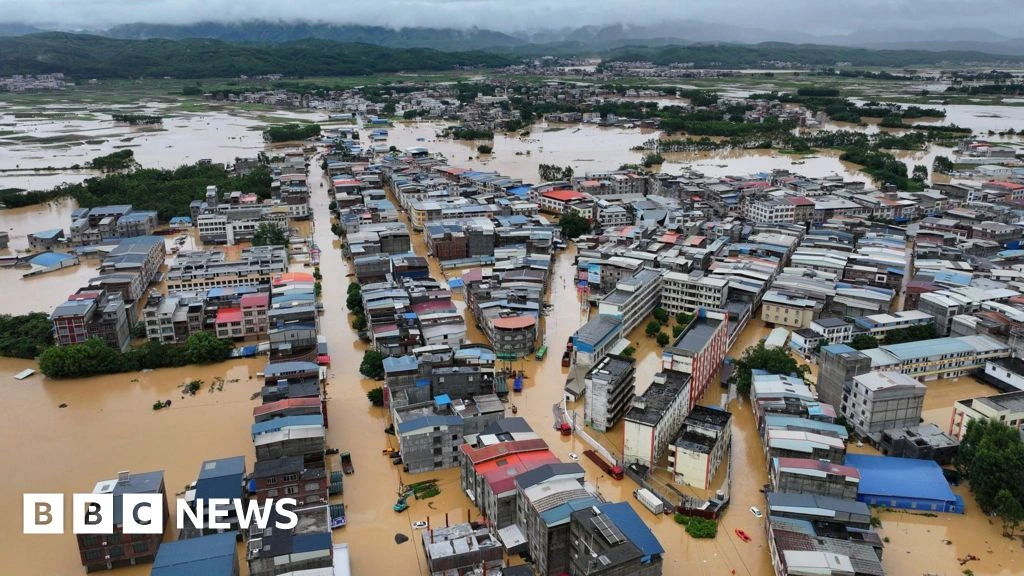'The water just came so fast': Typhoon triggers floods and rare tornadoes in China