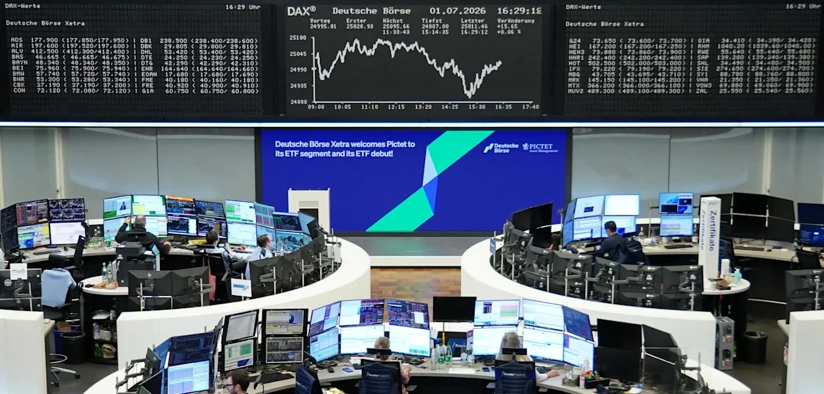 Dax steigt auf Rekordhoch – Plus von 1,9 Prozent