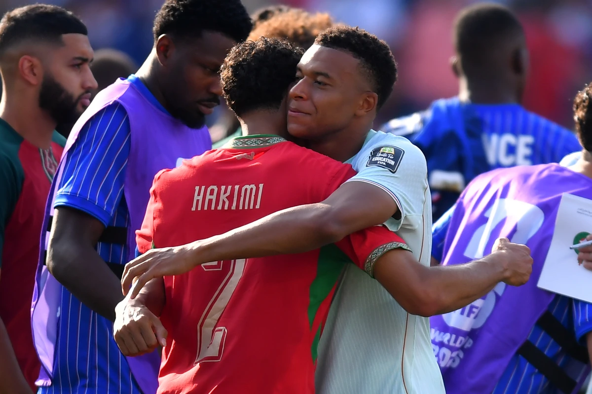 Un Mbappé desencadenado y "sin sentimientos" por su amigo Achraf antes de ver el España-Bélgica: "Sea el que sea nuestro rival, será una revancha"