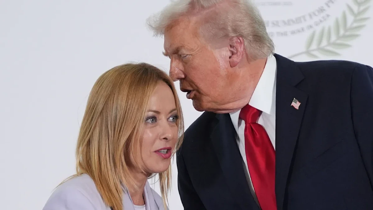 Donald Trump postet neue Stichelei gegen Italiens Giorgia Meloni