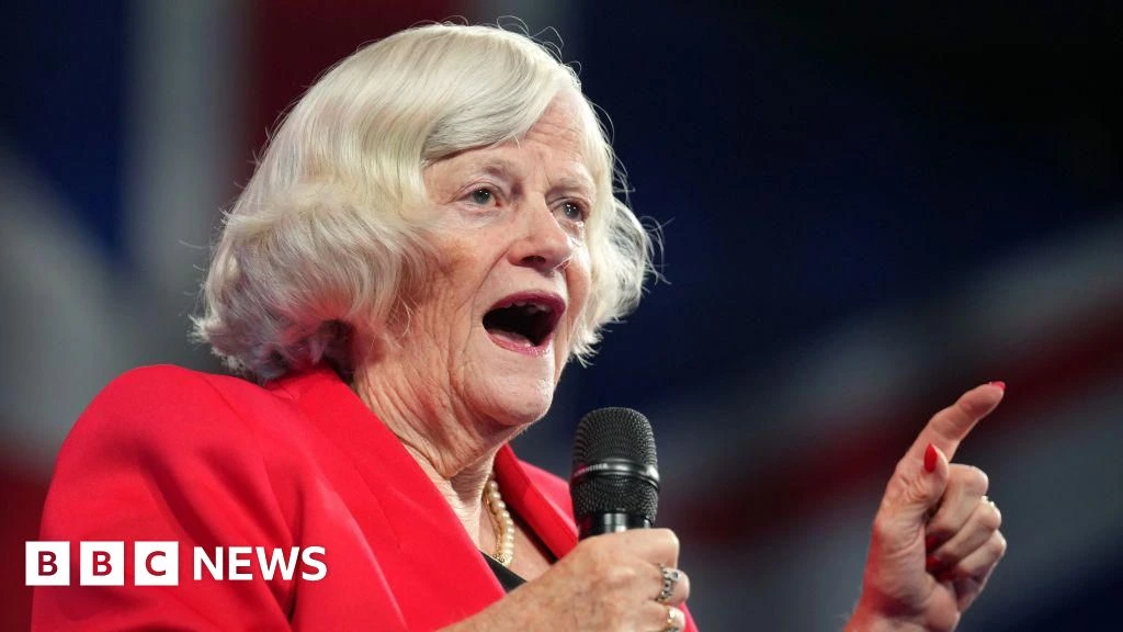 Former Tory minister Ann Widdecombe dies at 78