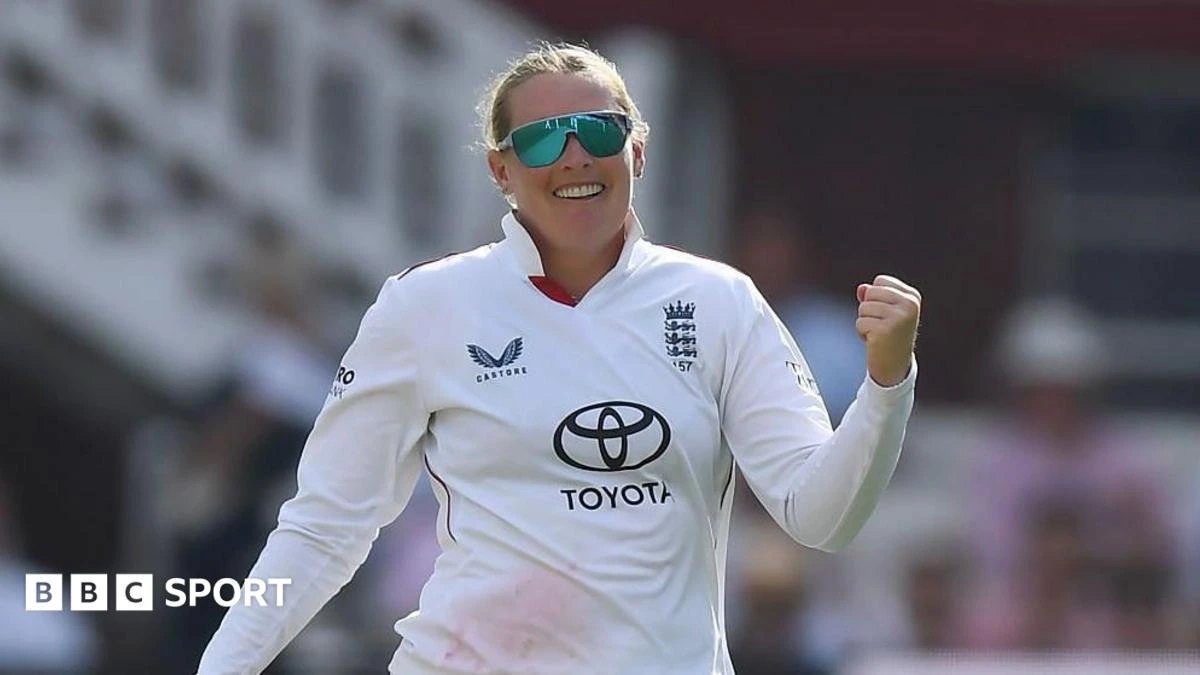 Ecclestone makes history as England fight back