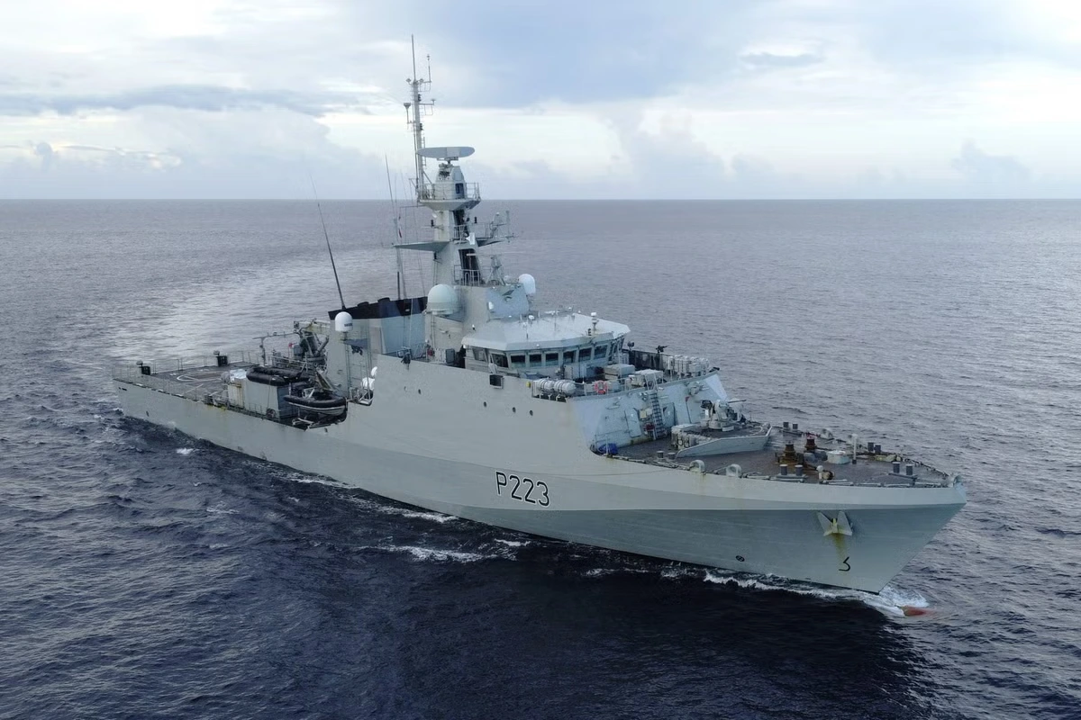 Argentina accuses British warship of ‘illegal journey’ into its waters after World Cup win