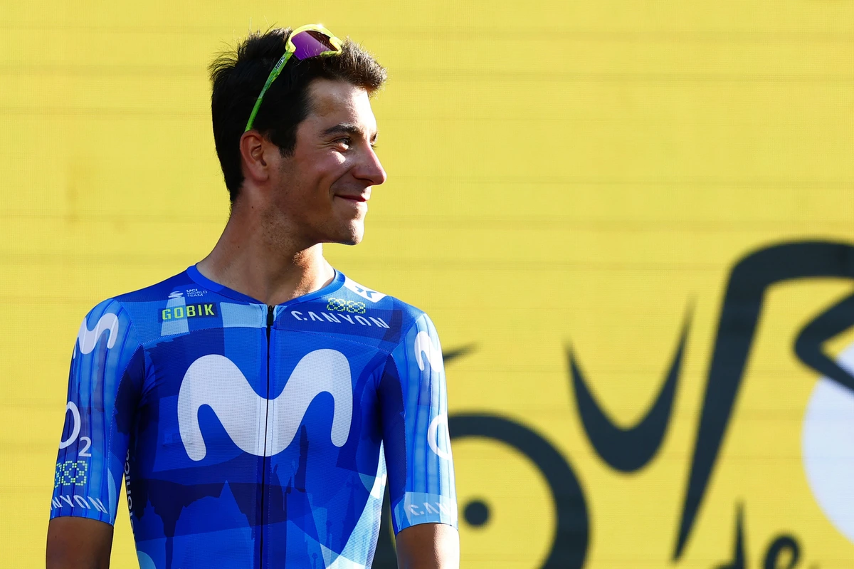 Cian Uijtdebroeks, un líder belga para el Movistar: "Piensas que tus números son muy buenos y luego ves los de Pogacar..."