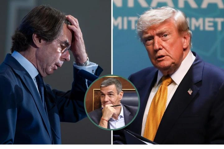 La FAES de Aznar tacha a Trump de "bocazas", pero todo vuelve a su curso al referirse a Sánchez