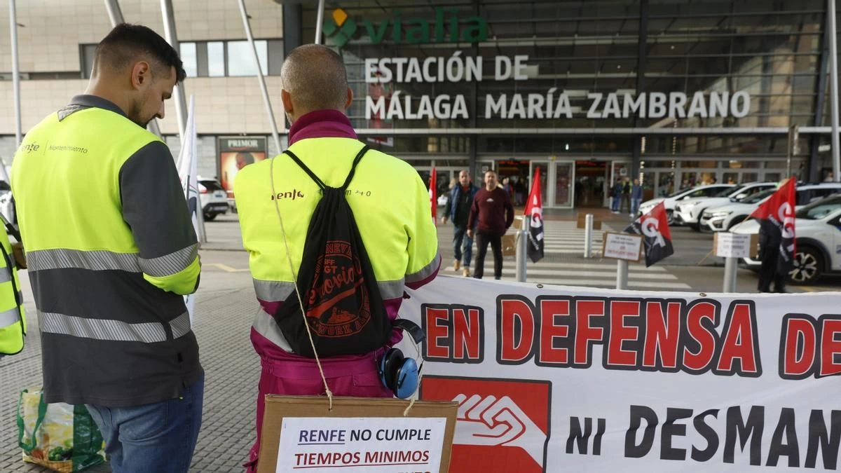 La huelga ferroviaria del 15 de julio cancelará unos 328 trenes de media y larga distancia