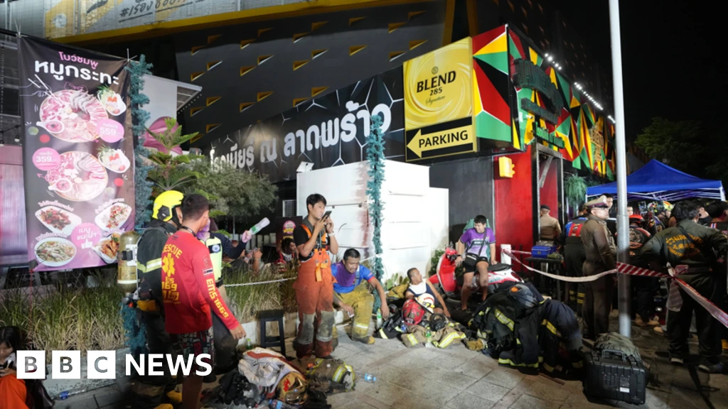 At least 27 killed in Bangkok bar fire, Thai authorities say
