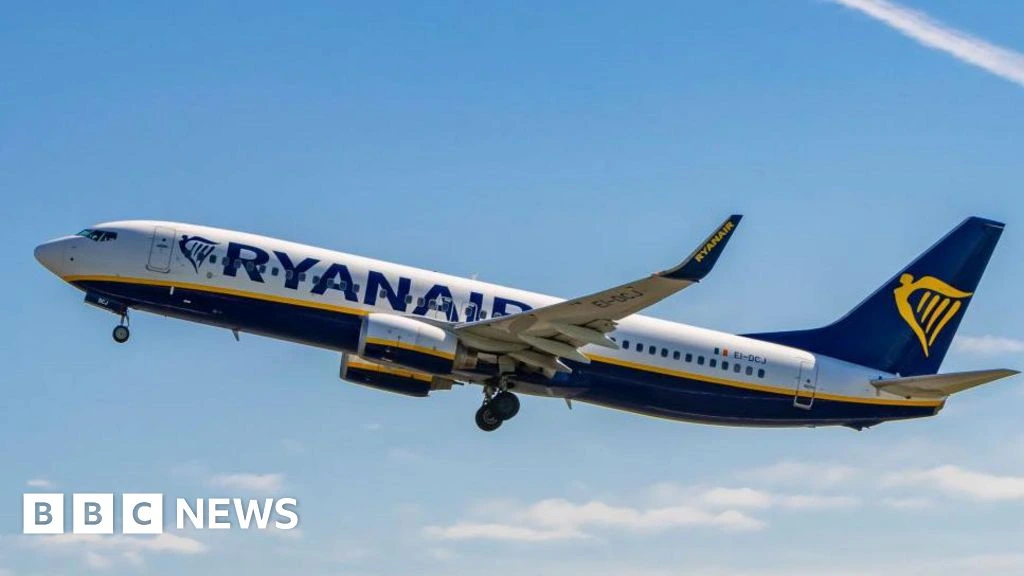 Man nearly sucked out of window mid-air on Ryanair plane, passengers say