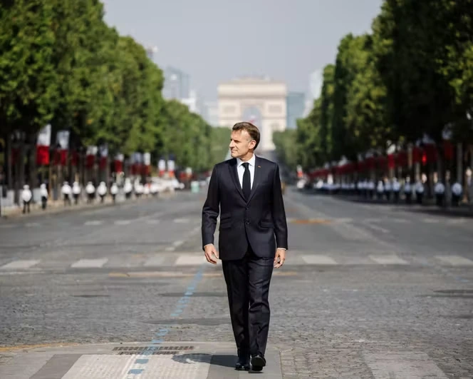 De Paris à Nice, un dernier 14-Juillet de commémorations pour Emmanuel Macron