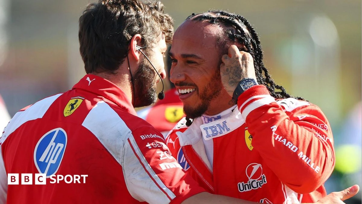 Hamilton takes pole for Silverstone sprint race
