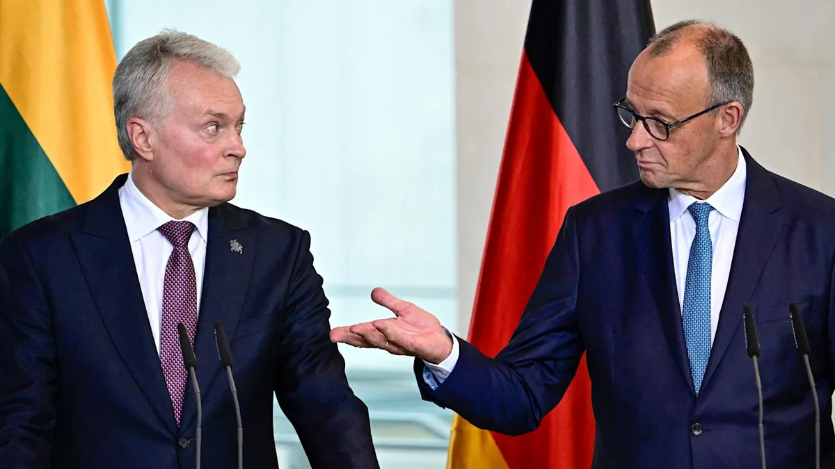 Friedrich Merz macht ein brisantes Versprechen an Baltikum und Nato