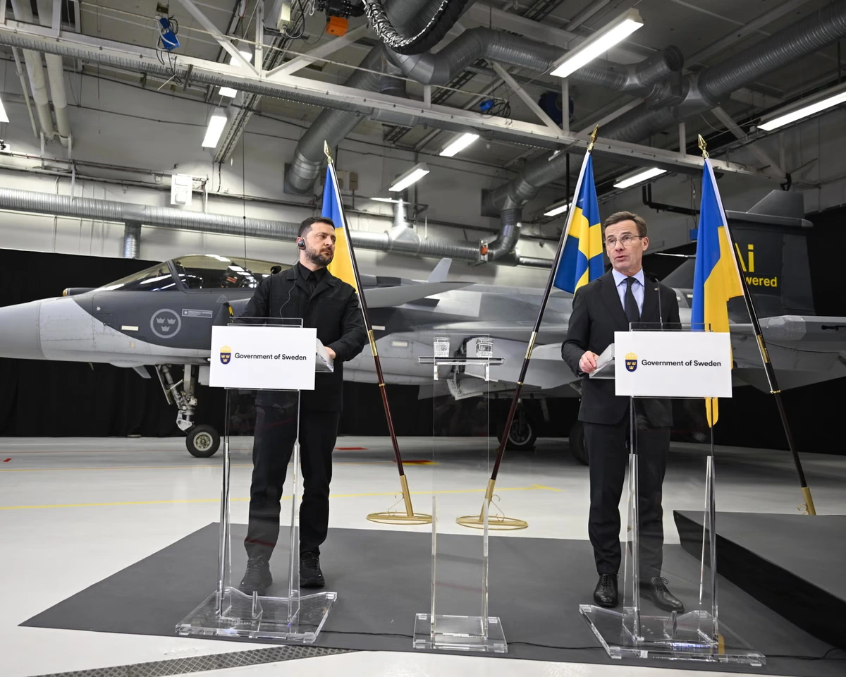 Ukraine war briefing: Swedish defence maker Saab signs deal to deliver 16 fighter jets to Kyiv