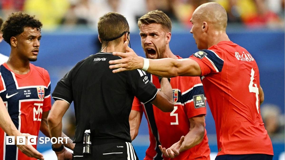 Did ball hit spidercam before England goal? Snicko says not - Norway unsure