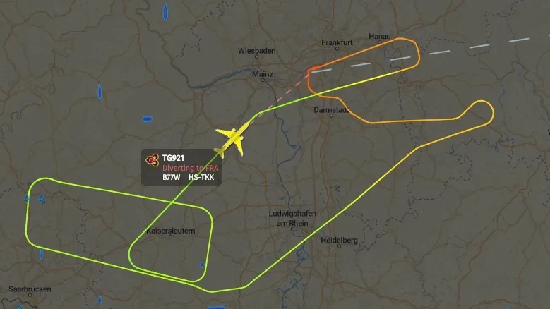 Notfall über Frankfurt: Urlaubsflieger muss Flug nach Bangkok abbrechen