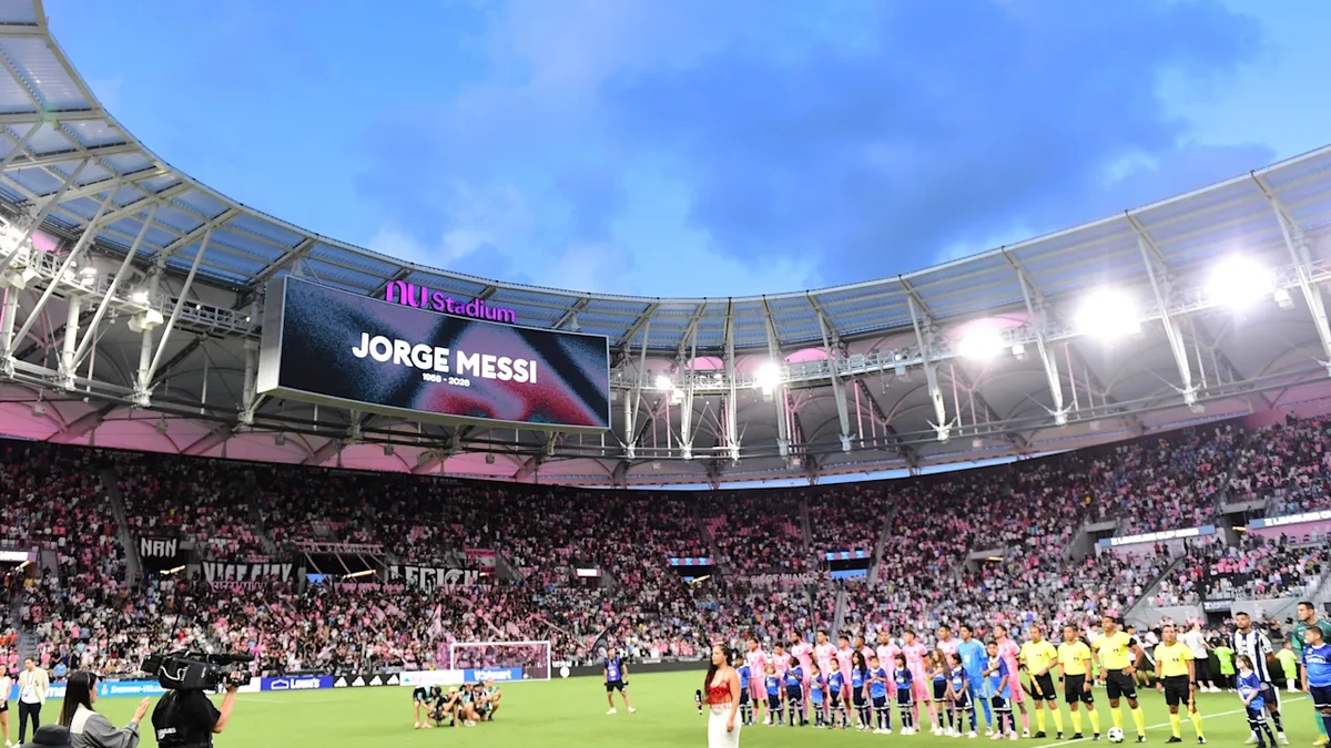 Fußball: Inter Miami nimmt emotional Abschied von Messis Papa Jorge
