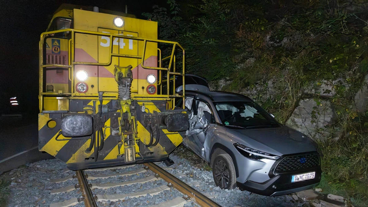 Bahn kracht in Uber