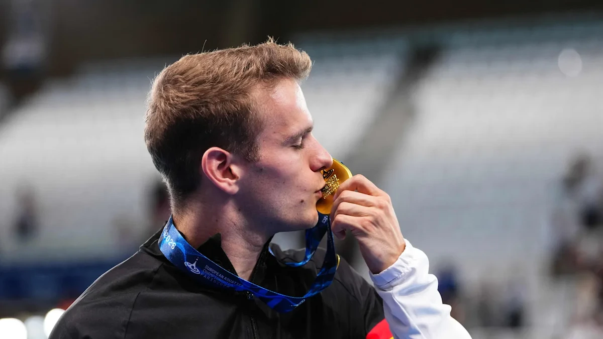 Moritz Wesemann holt seine zweite Goldemedaille bei der EM!
