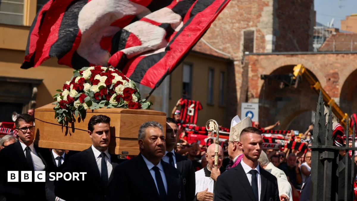 Mourners line streets of Milan for legend Baresi's funeral