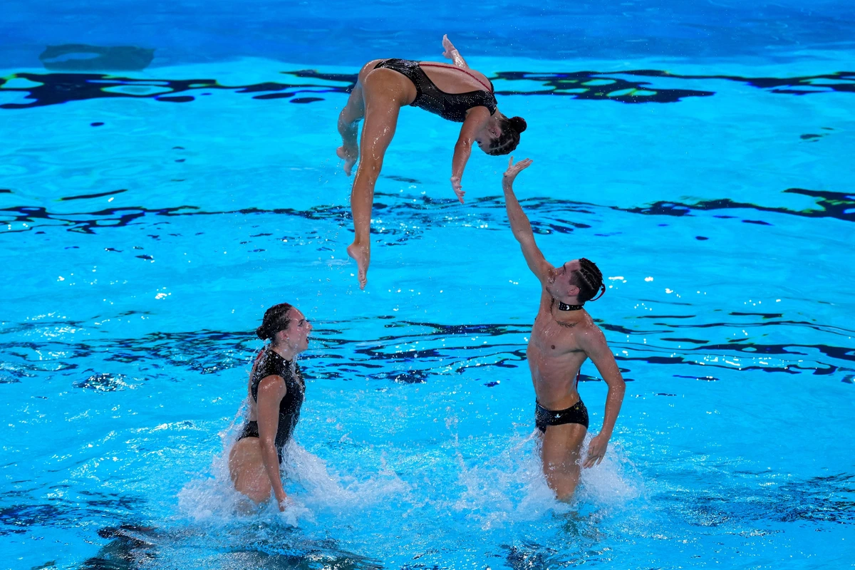 Al ritmo de Berghain, España consigue la plata en la última final del Europeo de natación artística