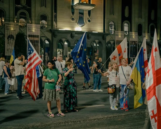 En Géorgie, le plus long mouvement de contestation de l’histoire du pays, vitrine de la résistance : « On défend notre avenir européen »