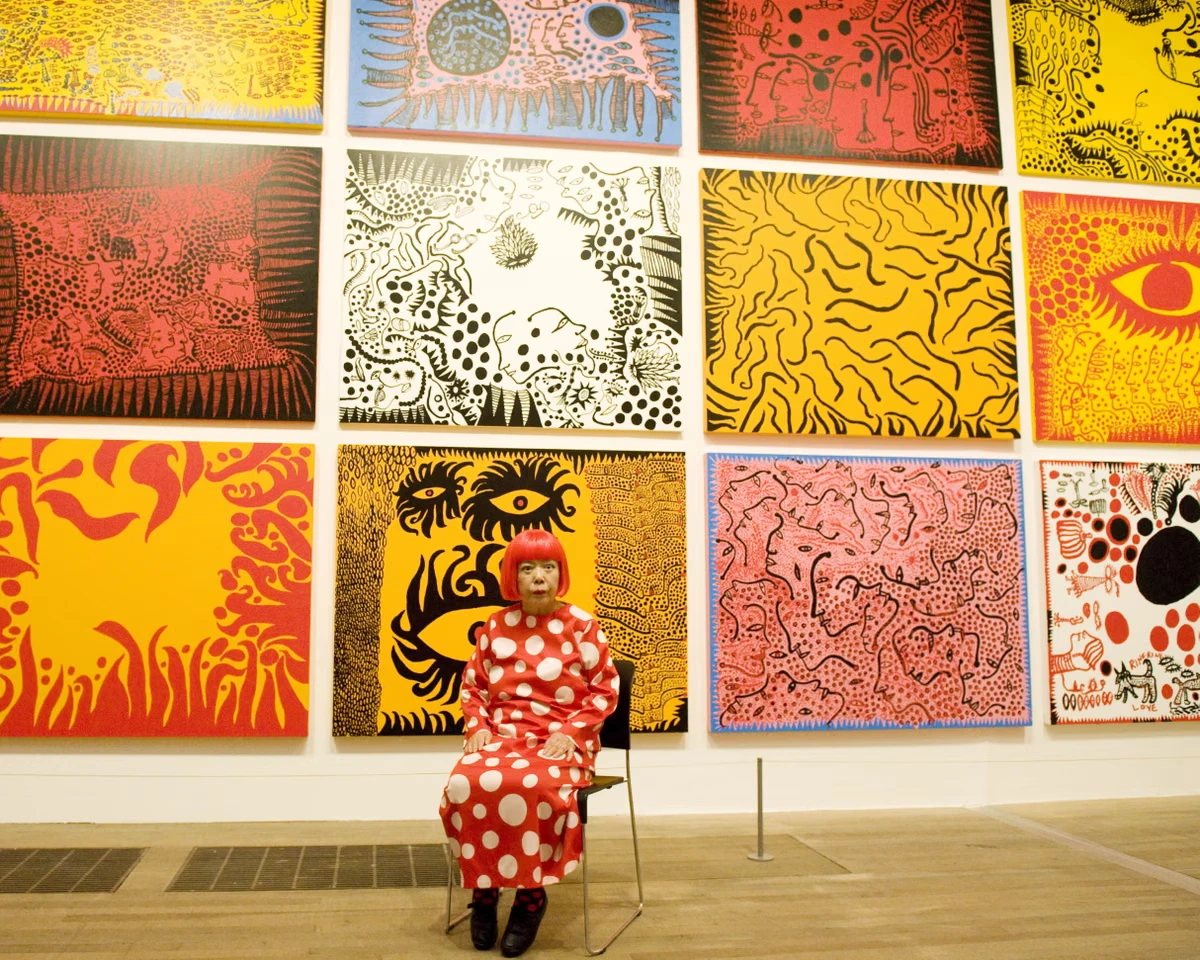 ‘I fight pain and fear with art’: how Yayoi Kusama blazed a trail for neurodivergent artists